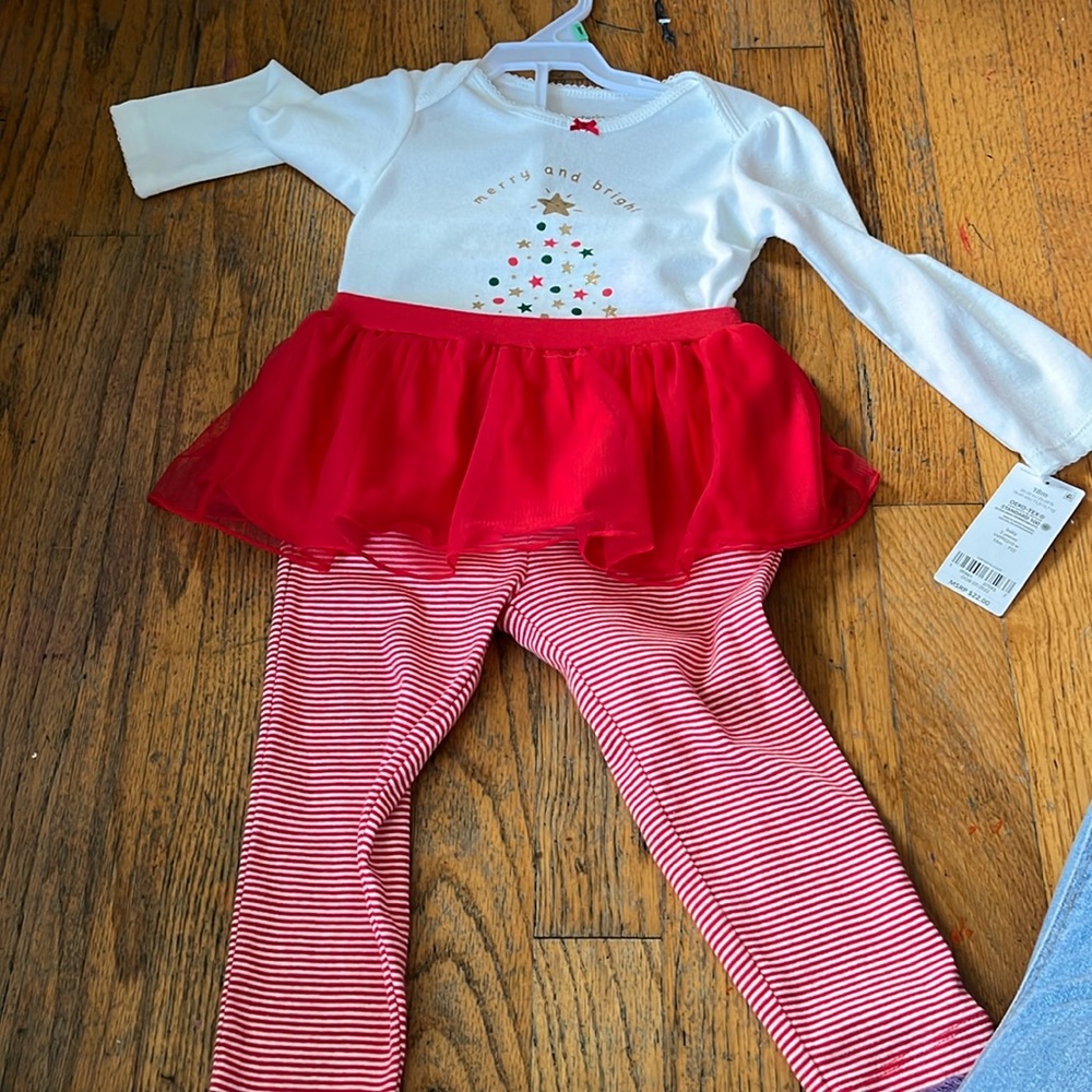 Carters merry and bright 2 piece set
